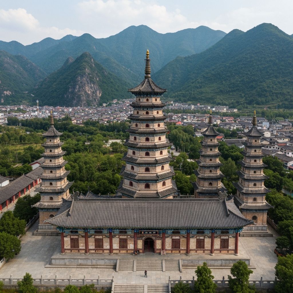 Three Pagodas of Chongsheng Temple